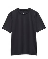 Black Solid T-Shirt